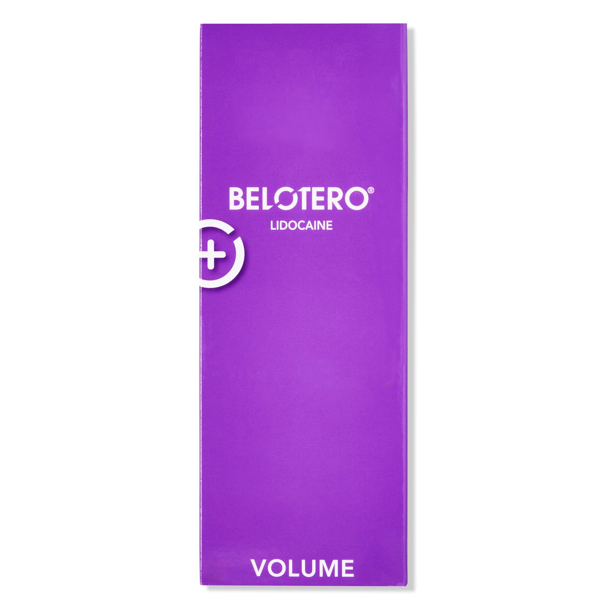 Belotero Volume Box. Hyaluronic acid dermal filler for restoring facial volume, for deep injection.