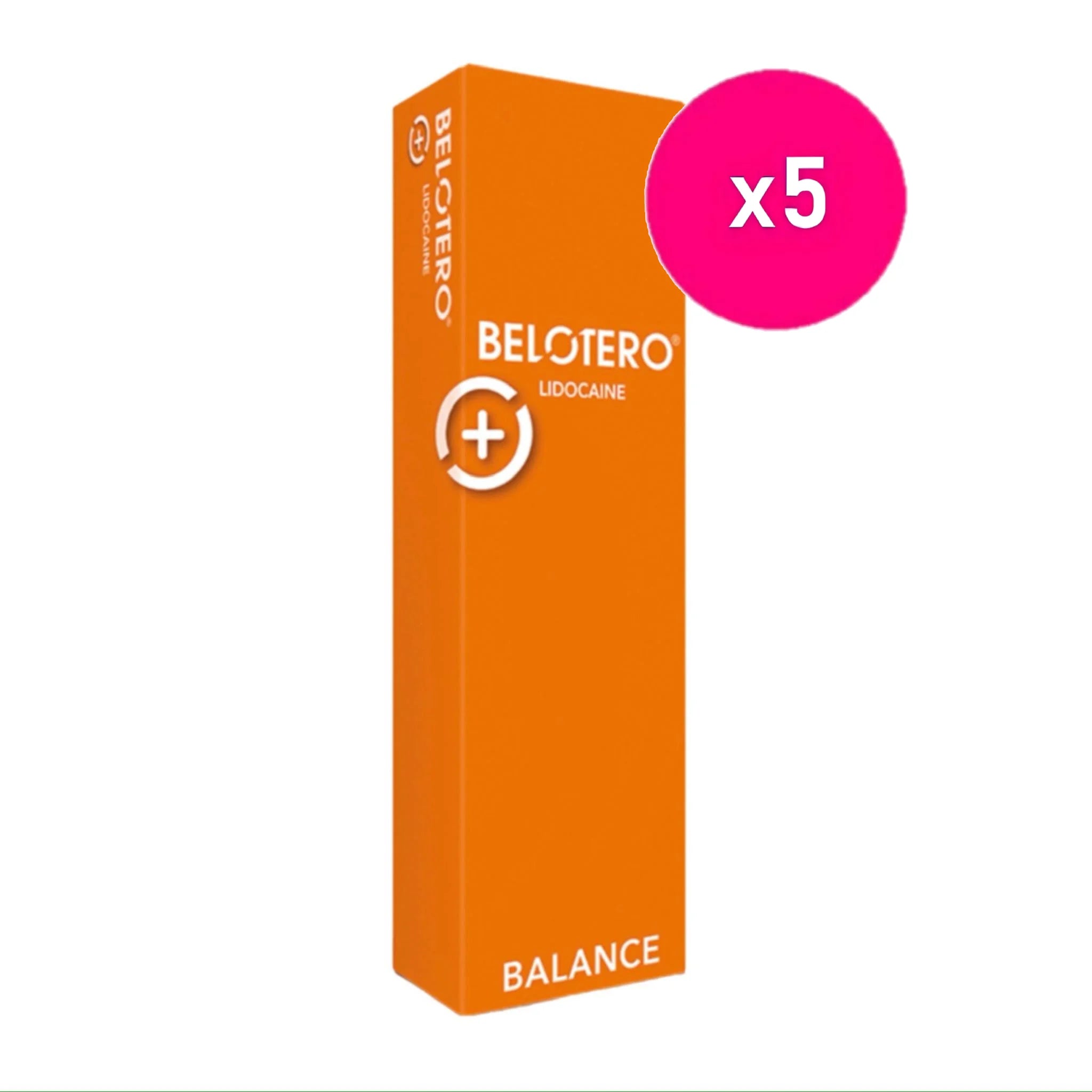 Close-up of Belotero Balance Dermal Filler syringe, a top-quality product from trusted supplier. Dermal filler for fine lines, wrinkles and facial balancing or rejuvenation.