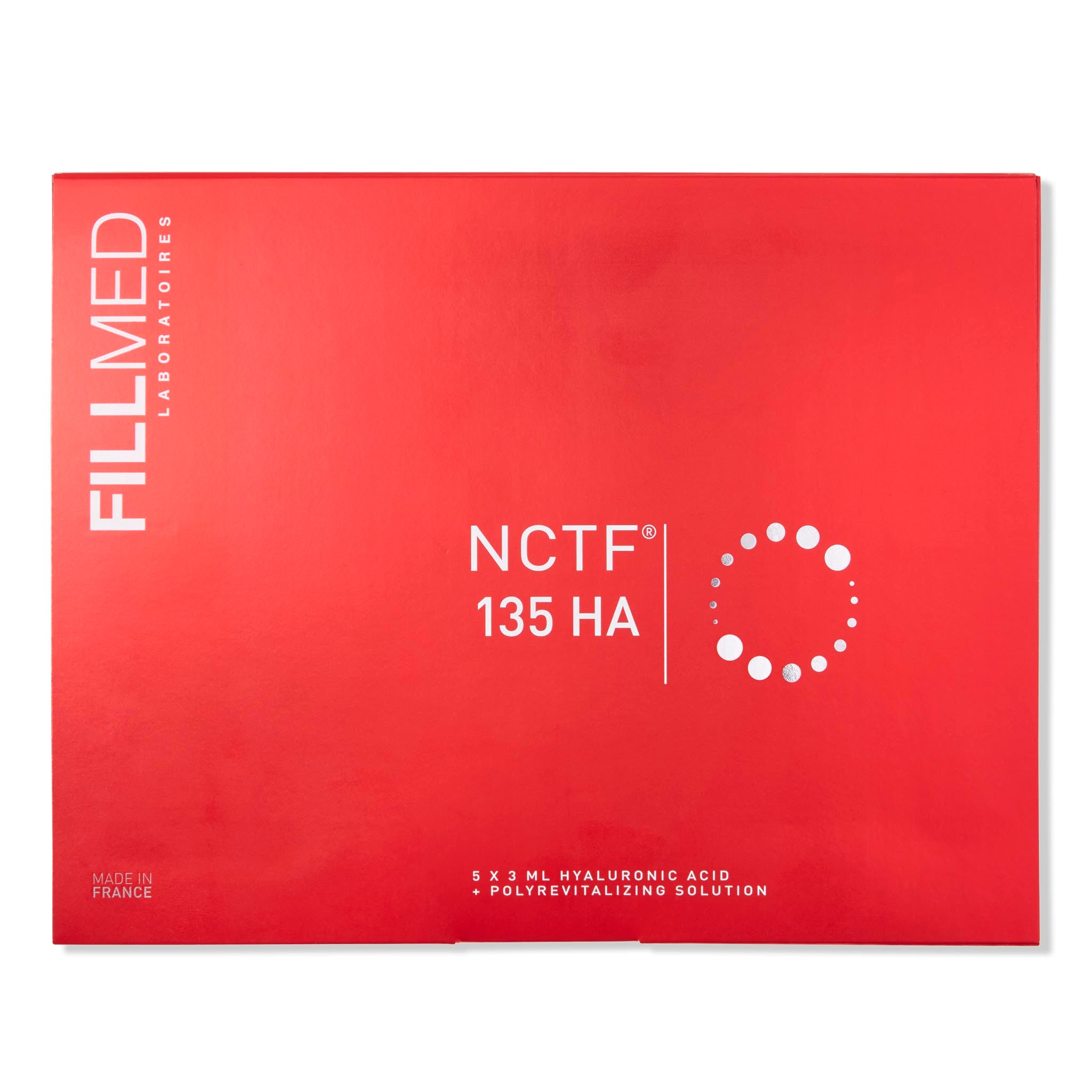 NCTF BOX. Skin booster with hyaluronic acid for facial rejuvenation, skin laxity, fine lines and collagen stimulation.
