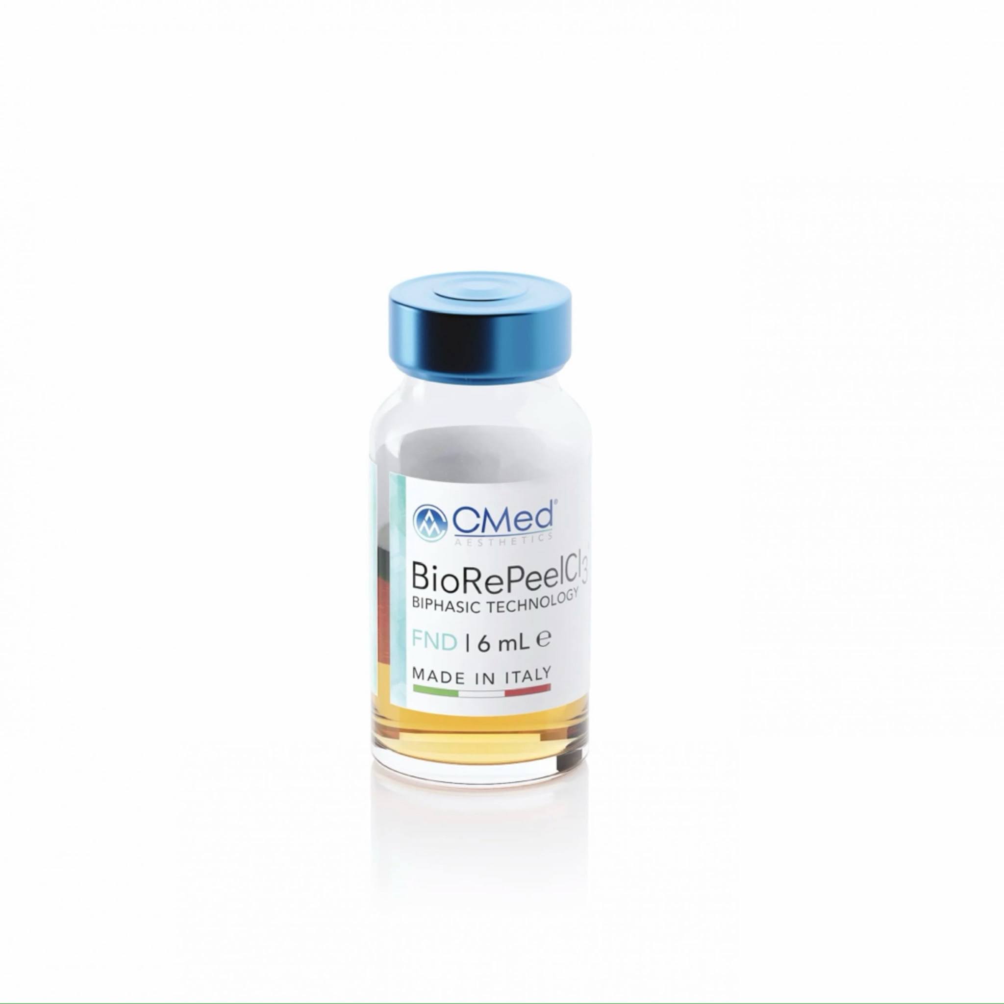 Bio Re Peel Cl3 FWN Vial. A skin peel for the face, used to revitalise skin and improve overall quality and texture.