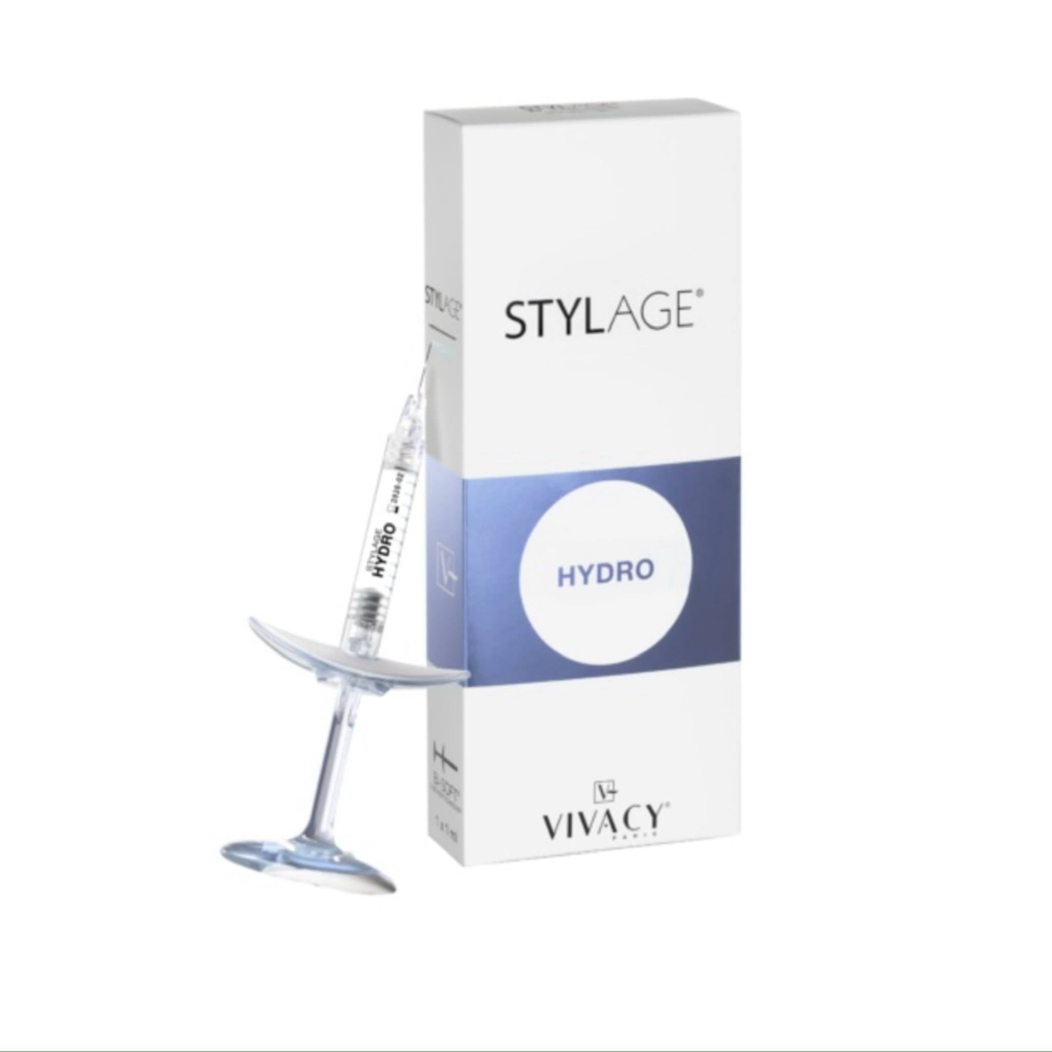 Stylage Hydro Display. Skin booster dermal filler to reduce fine lines and encourage skin rejuvenation.