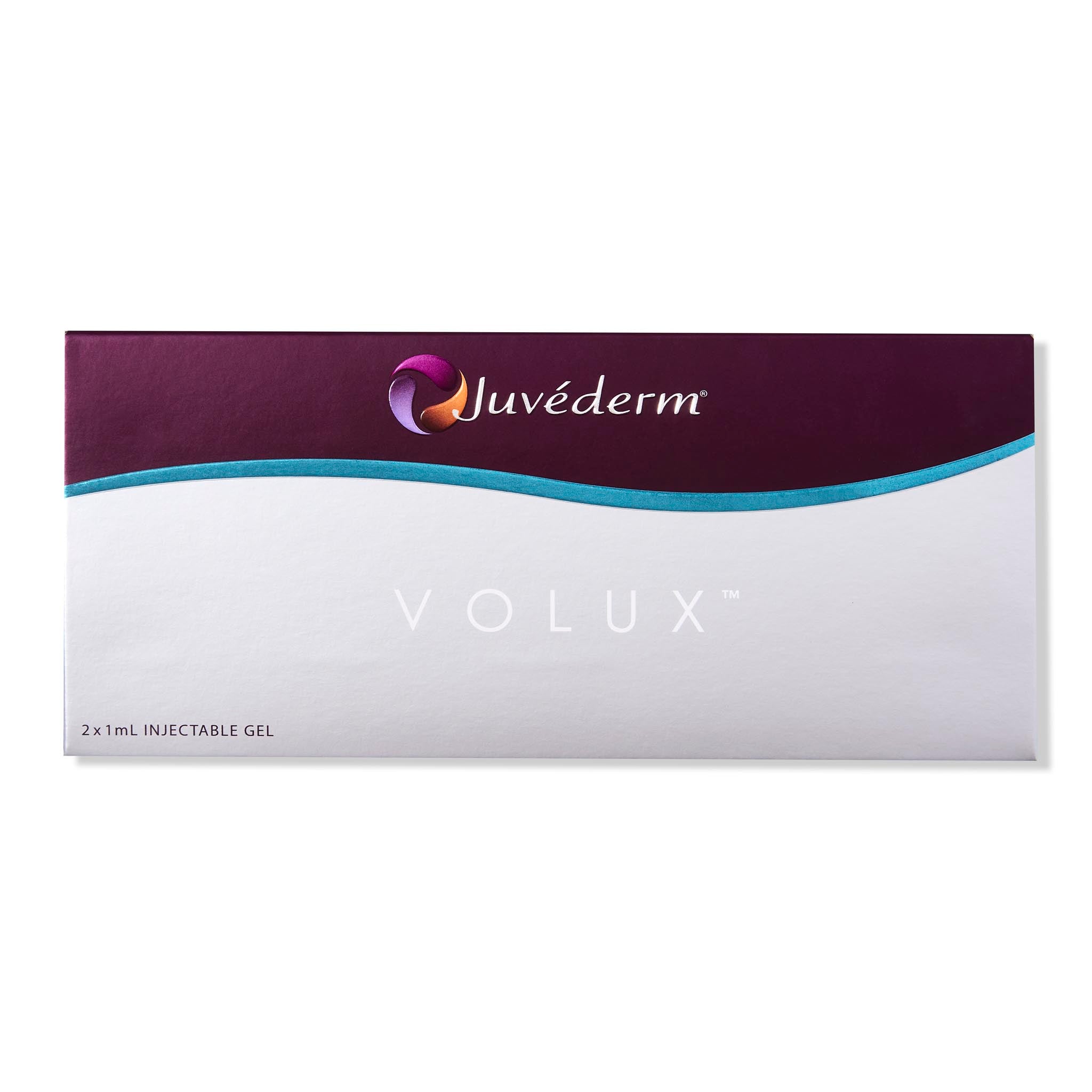 Juvederm volux Box. Hyaluronic acid dermal filler used for jaw, chin and nose enhancements or augmentation.