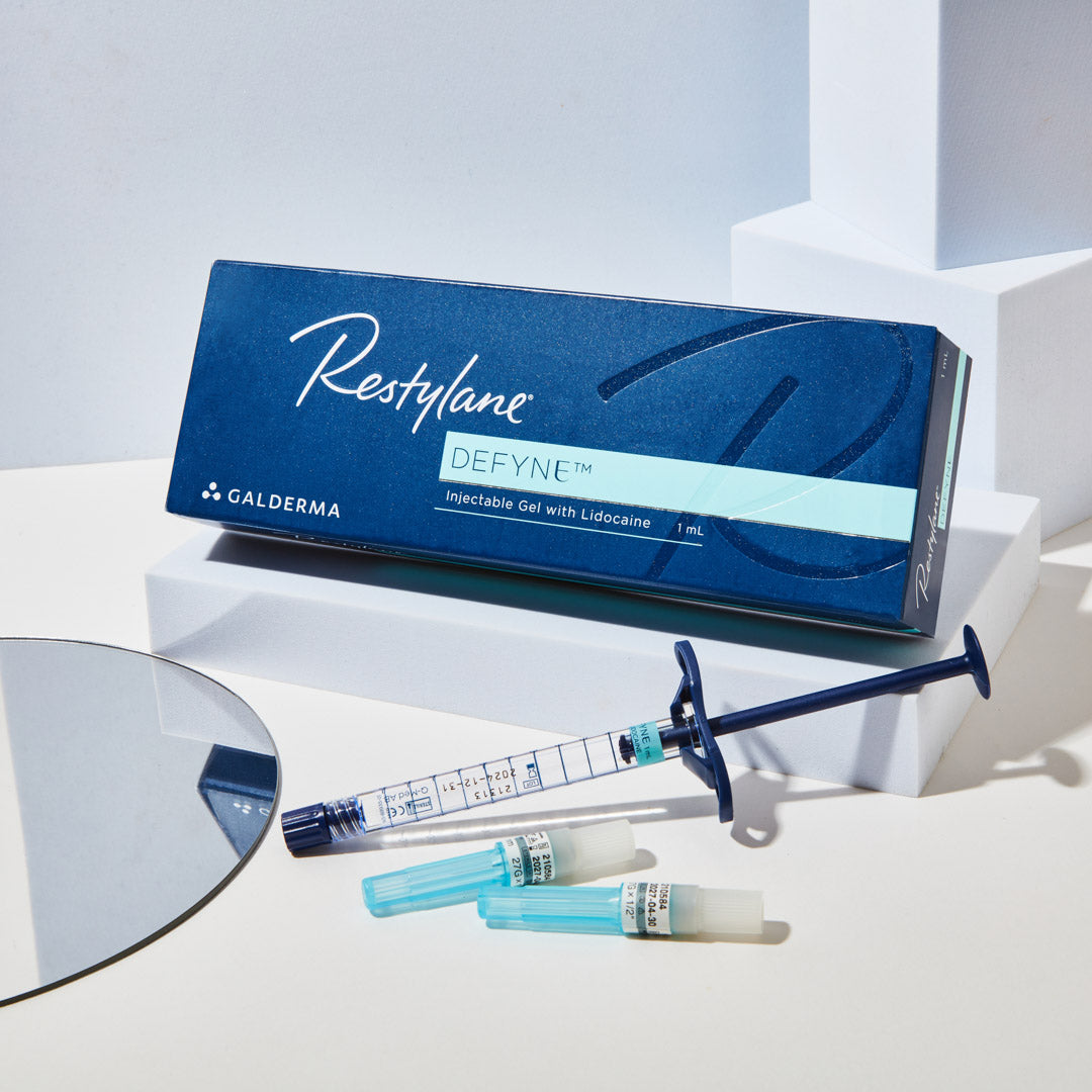 Restylane Defyne Display. Dermal filler for facial contouring and balancing.