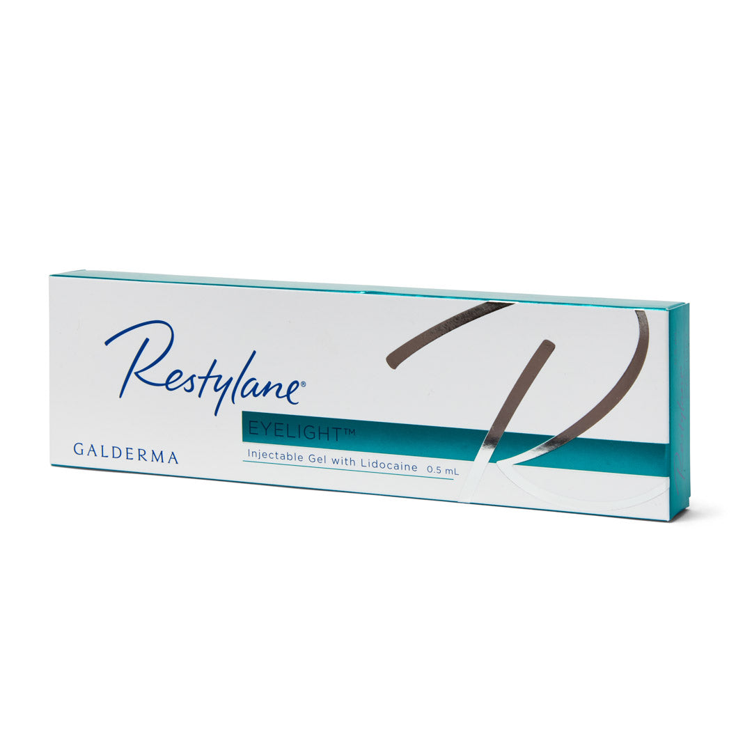 Restylane Eyelight Box. Treatment for under eyes for hollowing and dark circles.