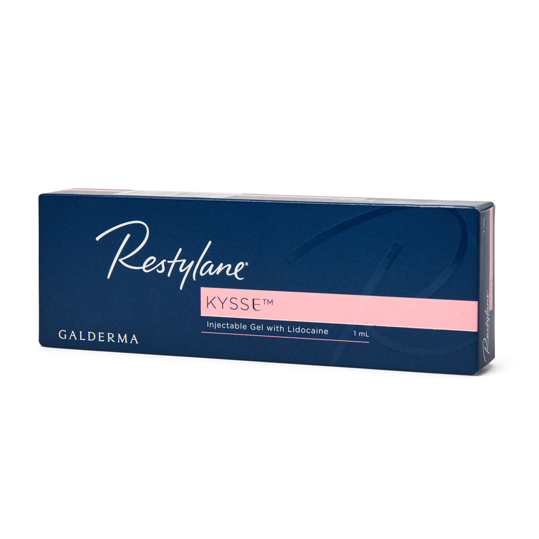 Restylane Kysse Box. Dermal filler for lip enhancement and augmentation.