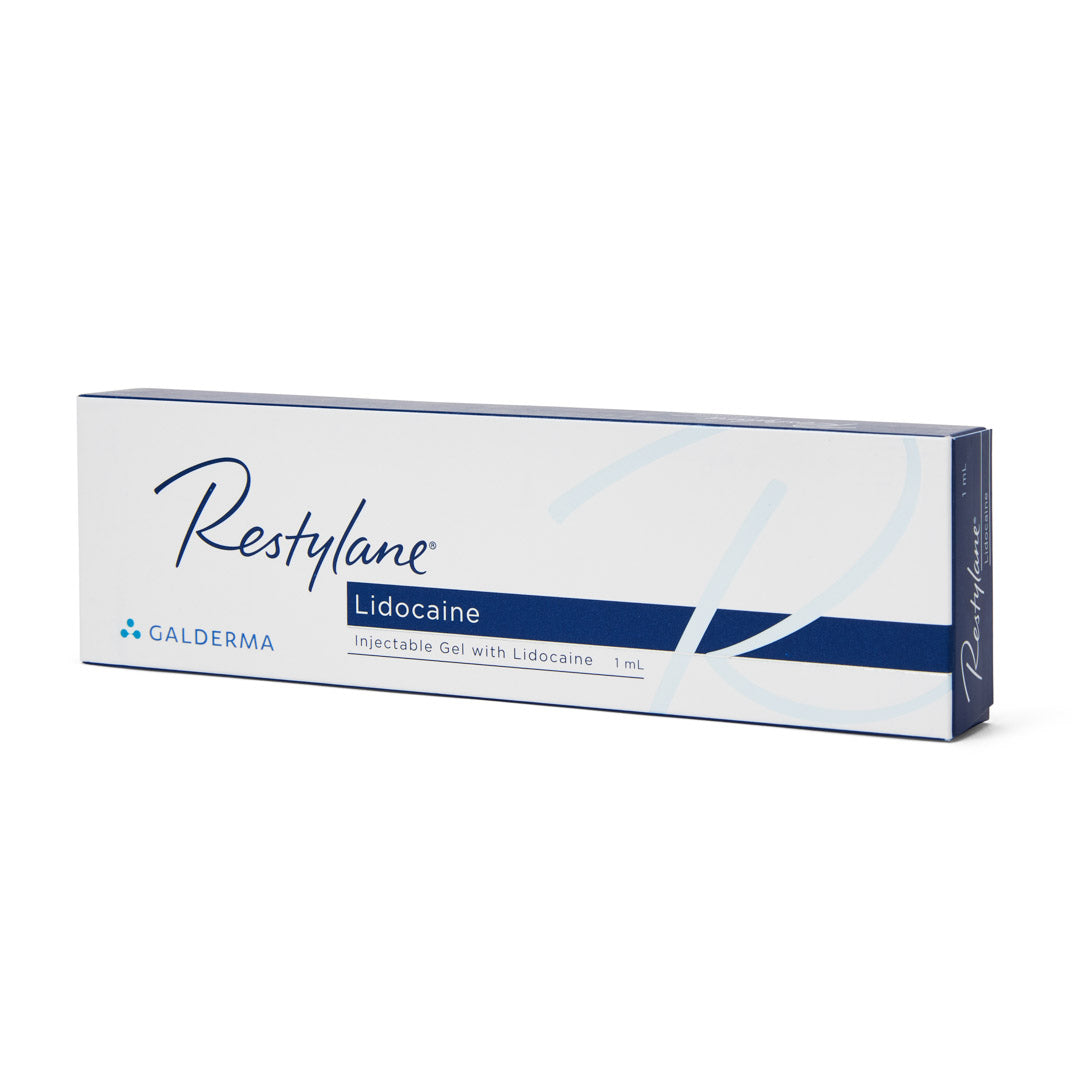 Restylane Classic box. Dermal filler for facial wrinkles and folds.