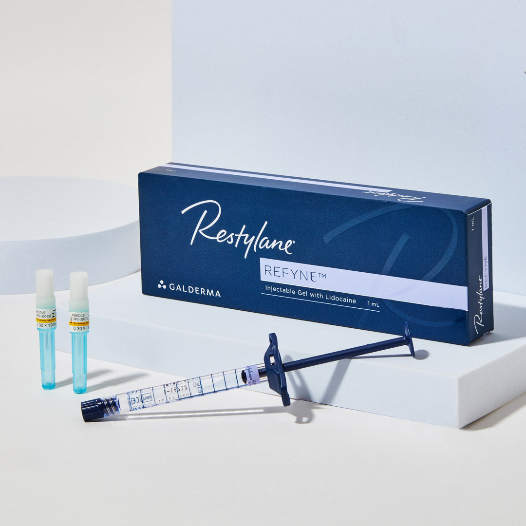 Restylane refyne dermal filler for facial rejuvenation and augmentation.