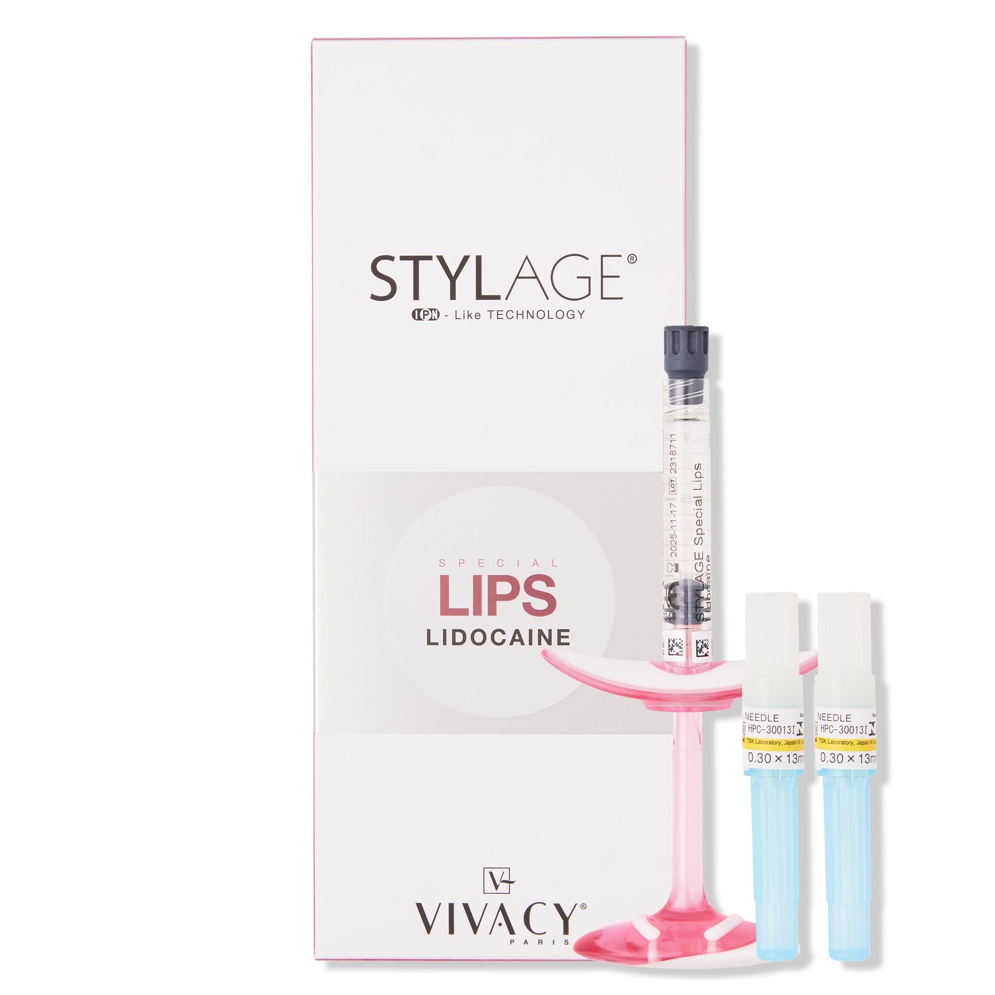 Stylage Lips Lido Display. Dermal filler for lips.