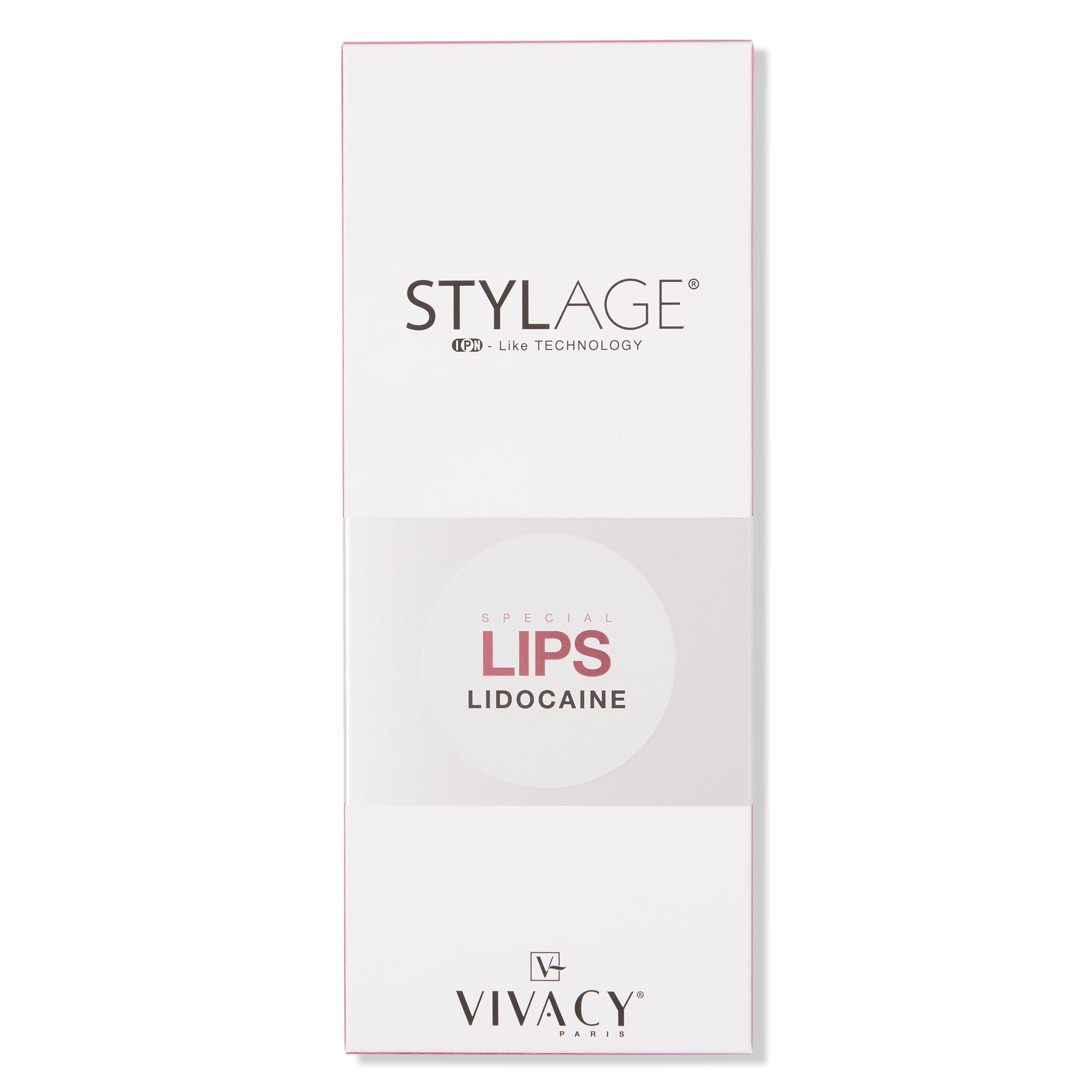 Stylage Lips Lido Box. Dermal filler for lips.