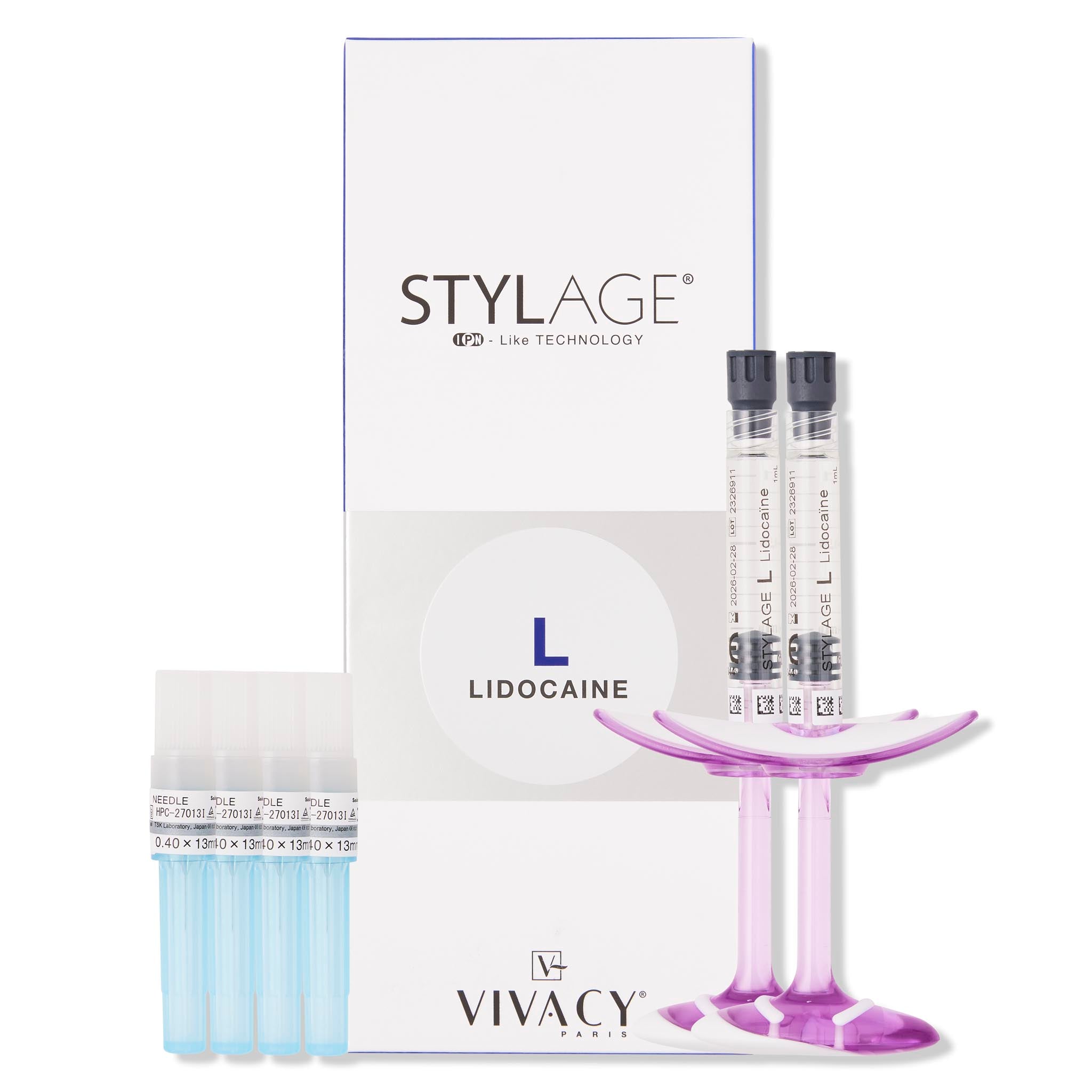 Stylage L Display. Dermal filler for augmentation of lips, jaw, chin or cheeks.