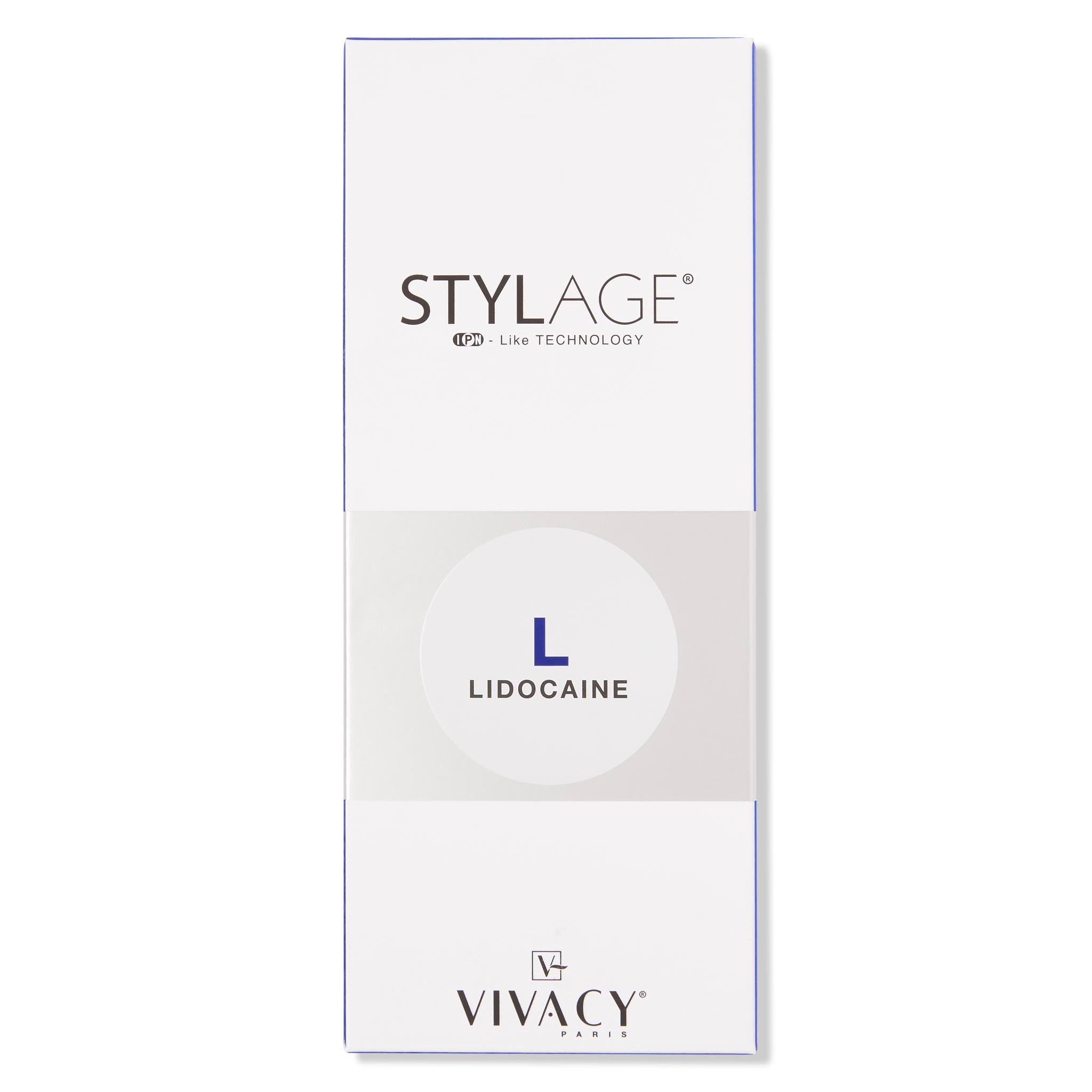 Stylage L Box. Dermal filler for augmentation of lips, jaw, chin or cheeks.
