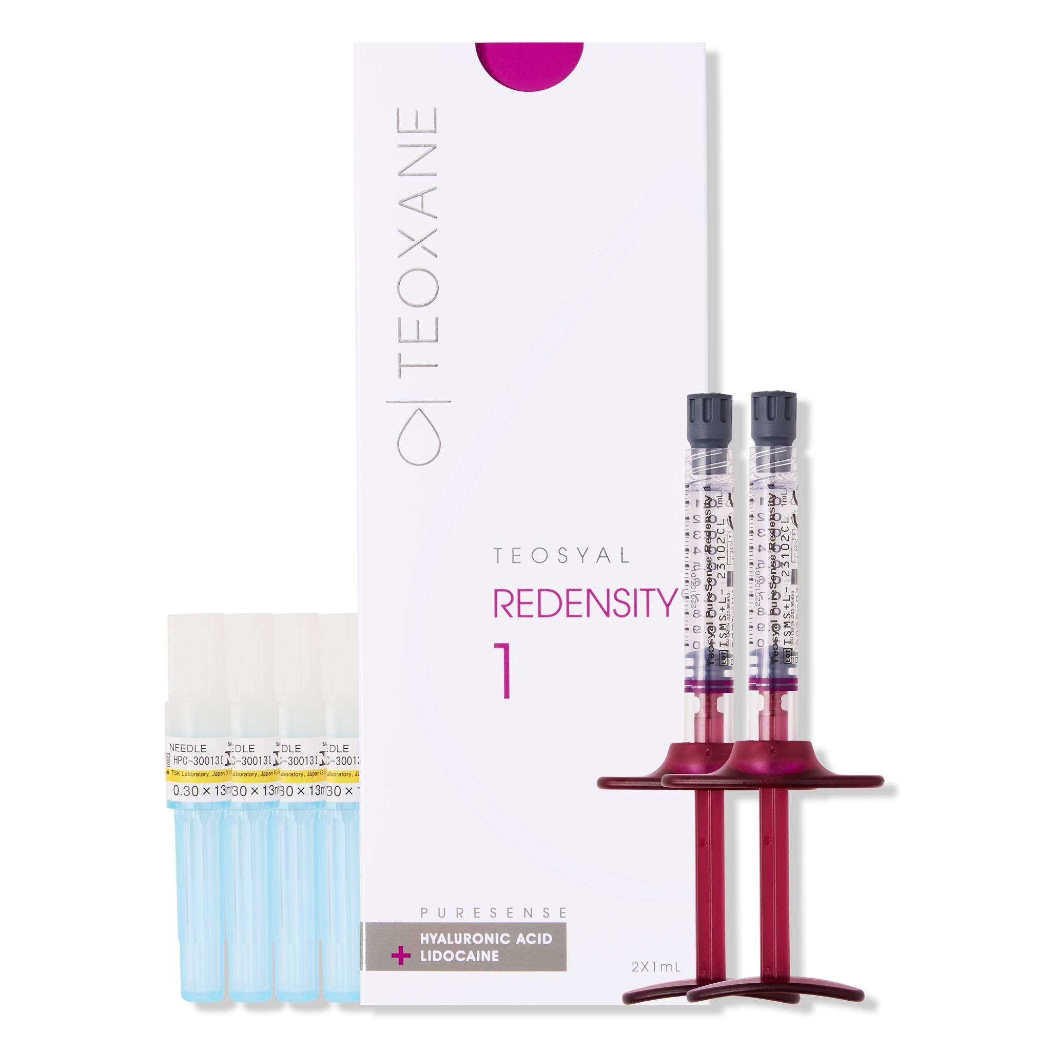 Redensity 1 display. Skin booster to prevent skin ageing and improve skin texture