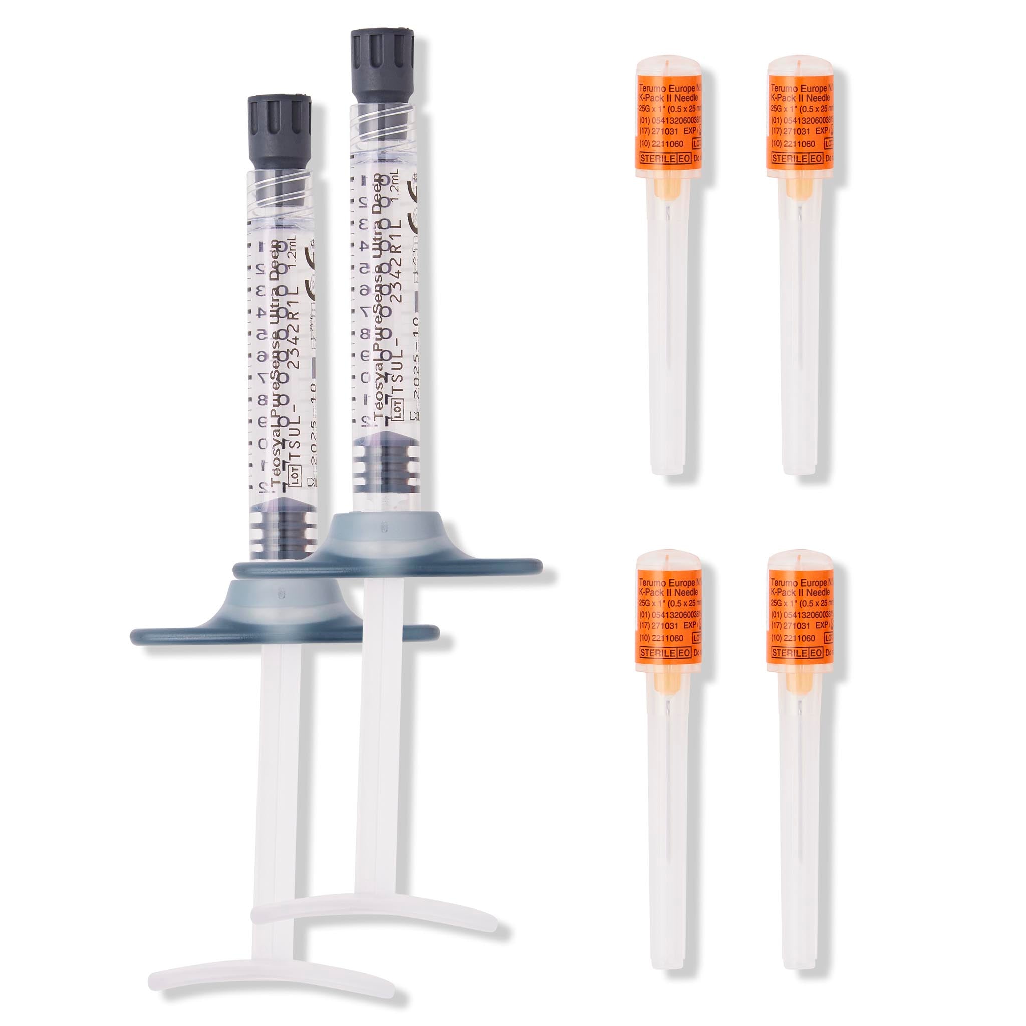 Ultra Deep content. Hyaluronic acid dermal filler to restore facial volume.