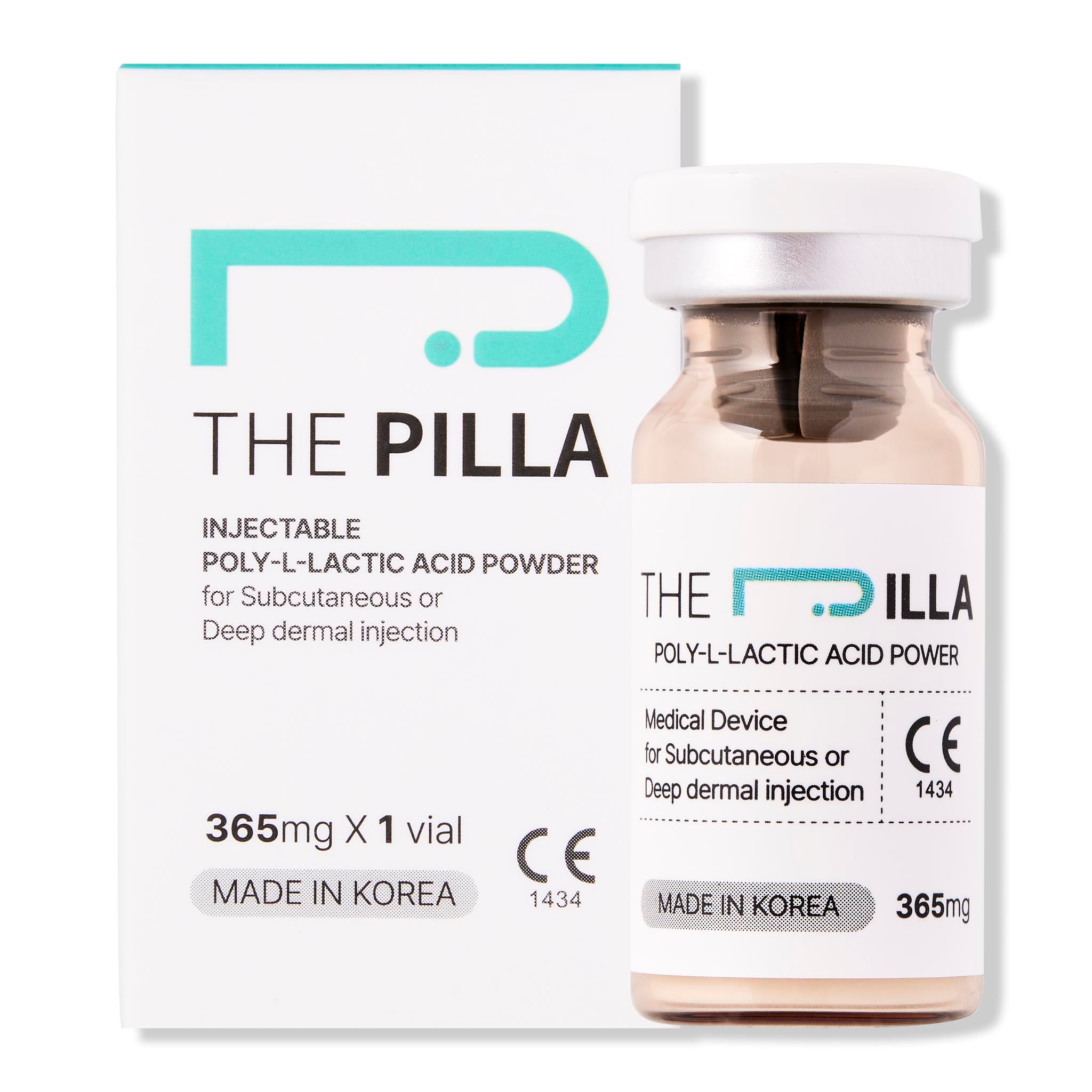 The Pilla Display. PLLA dermal filler for skin rejuvenation and collagen stimulation.