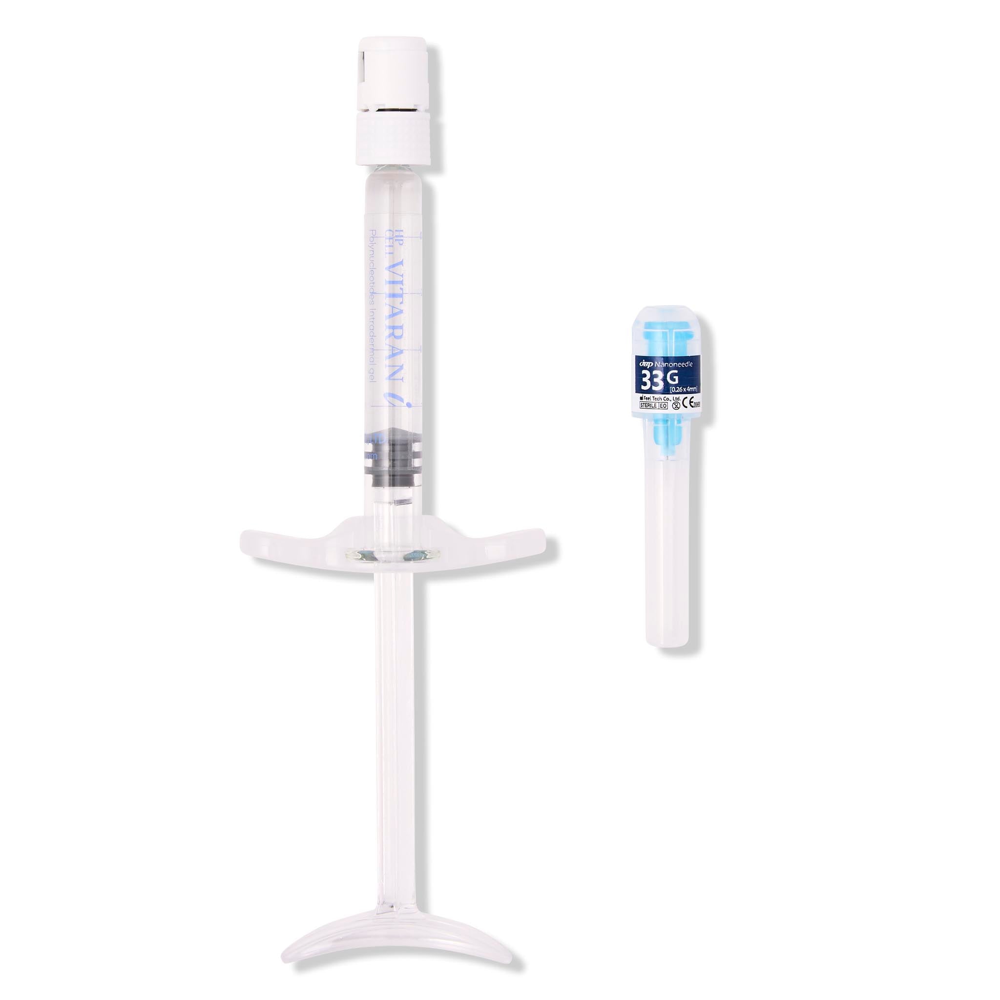 Vitaran 1 Content. Polynucleotide gel for reducing fine lines and wrinkles. Improves skin quality and texture.