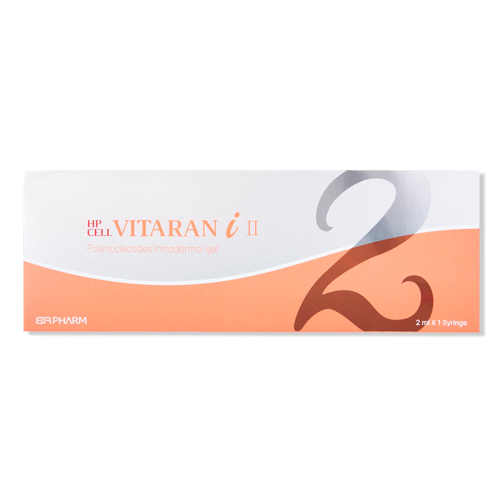 Vitaran 2 Box. Polynucleotide gel for reducing fine lines and wrinkles. Improves skin quality and texture.