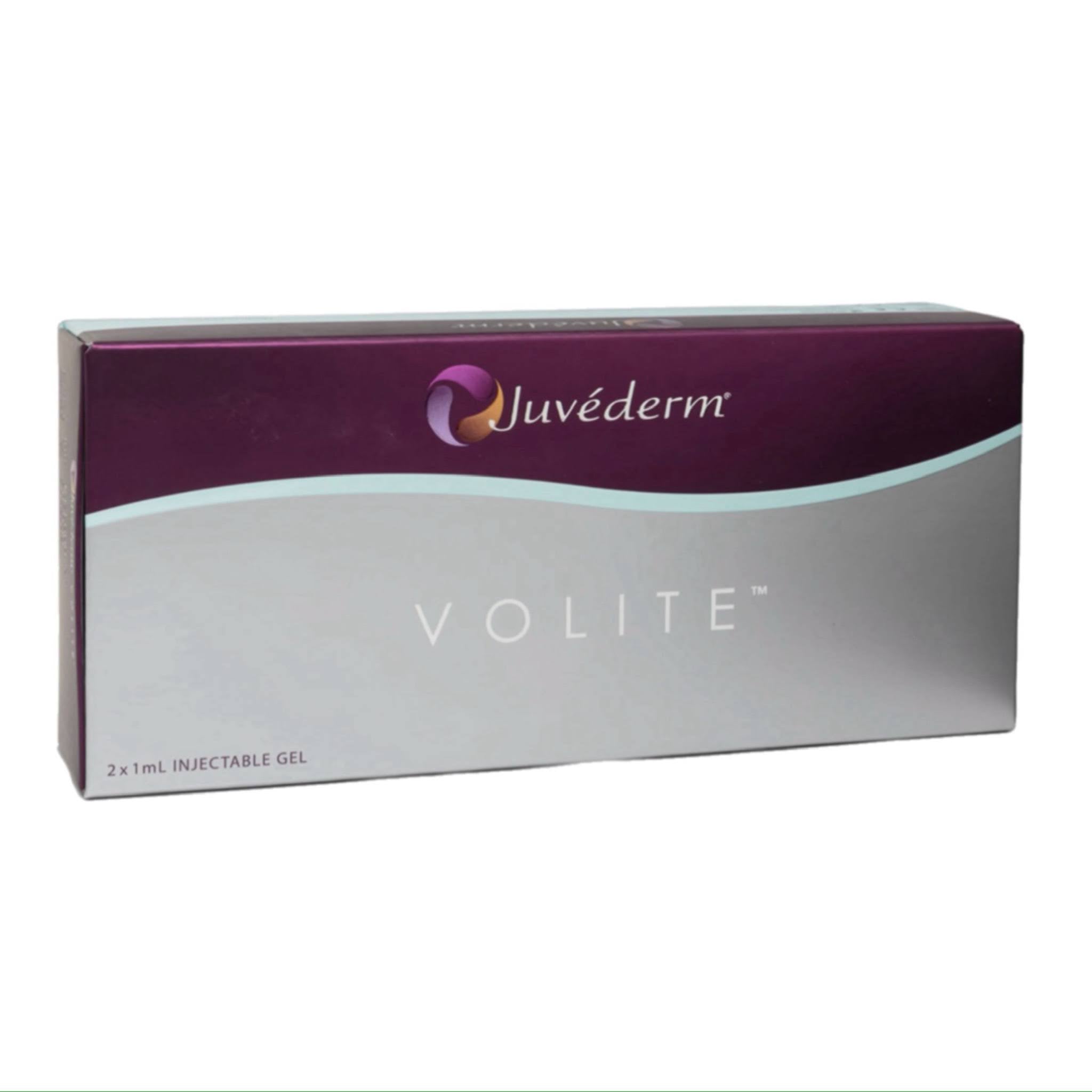 Volite Box. Juvederm dermal filler for facial enhancements and balancing.
