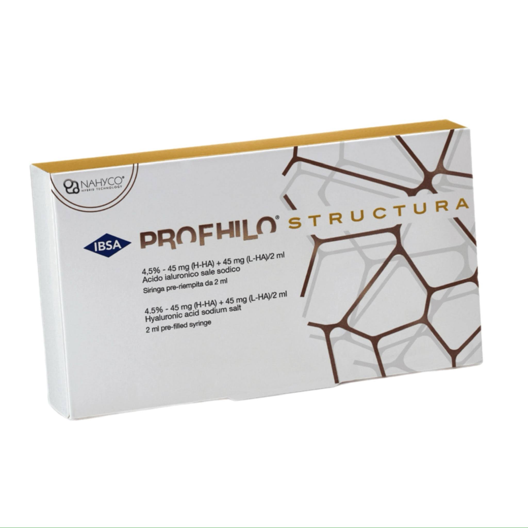 Profhilo Structura box. For facial rejuvenation and hydration.