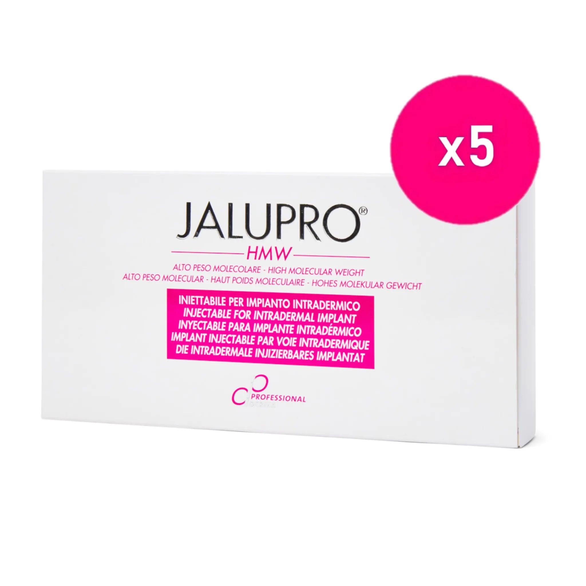 Jalupro HMW Skin Booster 1 x 15ml for skin rejuvenation and hydration 